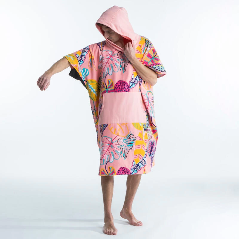 PONCHO SURF 500 ADULTE Print Cala 6 PONCHO SURF 500 ADULTE Print Cala – Image 6