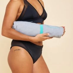 Poncho Surf Adulte - 100 Gris Chiné -Board Zone Soldes poncho surf adulte 100 gris chine 6