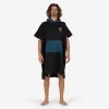 Poncho Surf Adulte - 500 Noir