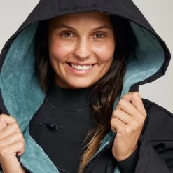 Poncho Surf Adulte - 950 Noir 14 Poncho Surf Adulte - 950 Noir -Board Zone Soldes poncho surf adulte 950 noir 4