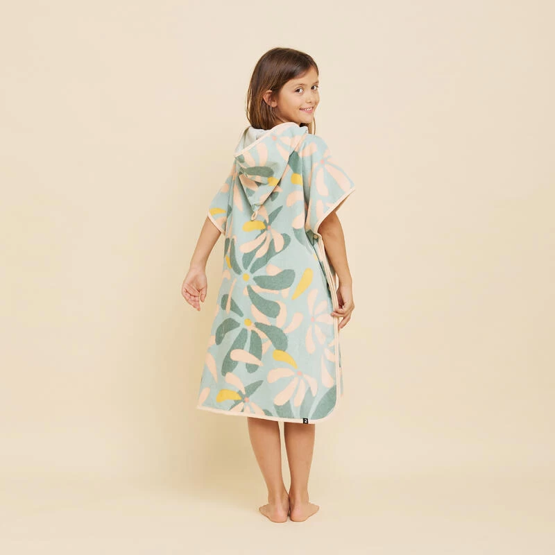 Poncho Surf Enfant 110 à 135 Cm - 500 Flow 3 Poncho Surf Enfant 110 à 135 Cm - 500 Flow – Image 3