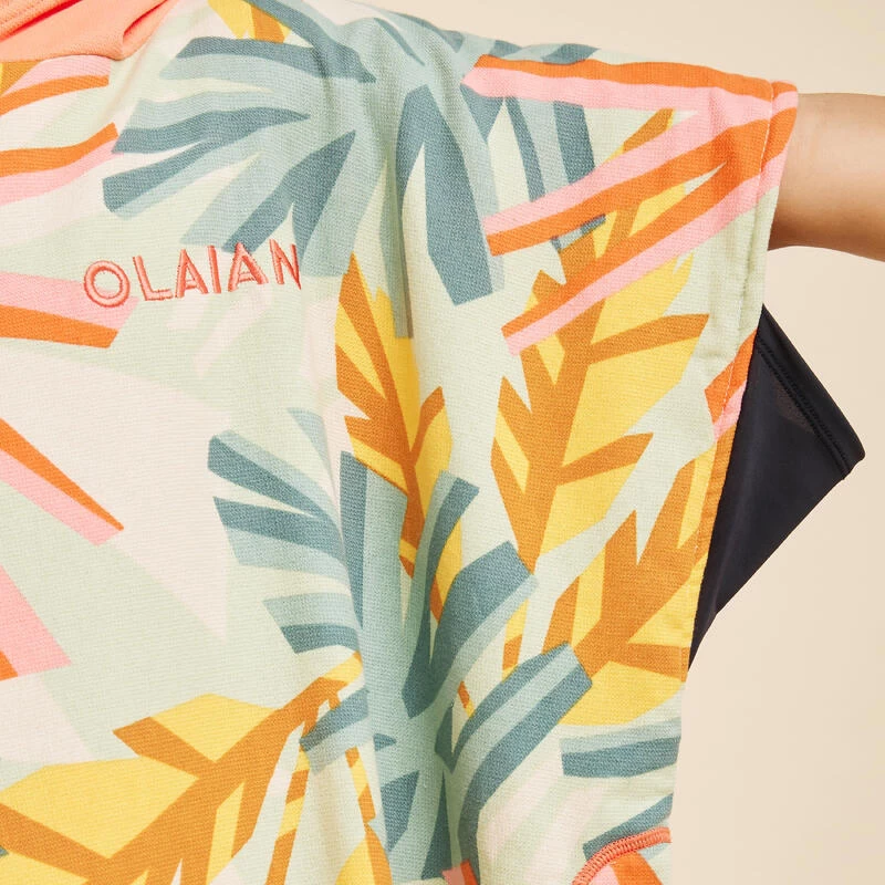 Poncho Surf Enfant 135 à 160 Cm - 550 Jungle 6 Poncho Surf Enfant 135 à 160 Cm - 550 Jungle – Image 6