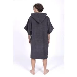 Poncho Surf Gris | Taille Unique | 100% Coton | Unisexe | Avec Manches -Board Zone Soldes poncho surf gris taille unique 100 coton unisexe avec manches 2