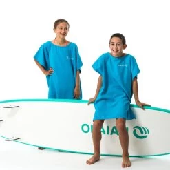 Poncho Surf Junior - 100 Bleu -Board Zone Soldes poncho surf junior 100 bleu 2