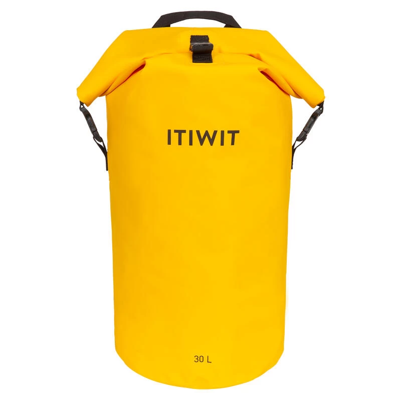 Sac étanche IPX6 30L Jaune 2 Sac étanche IPX6 30L Jaune – Image 2