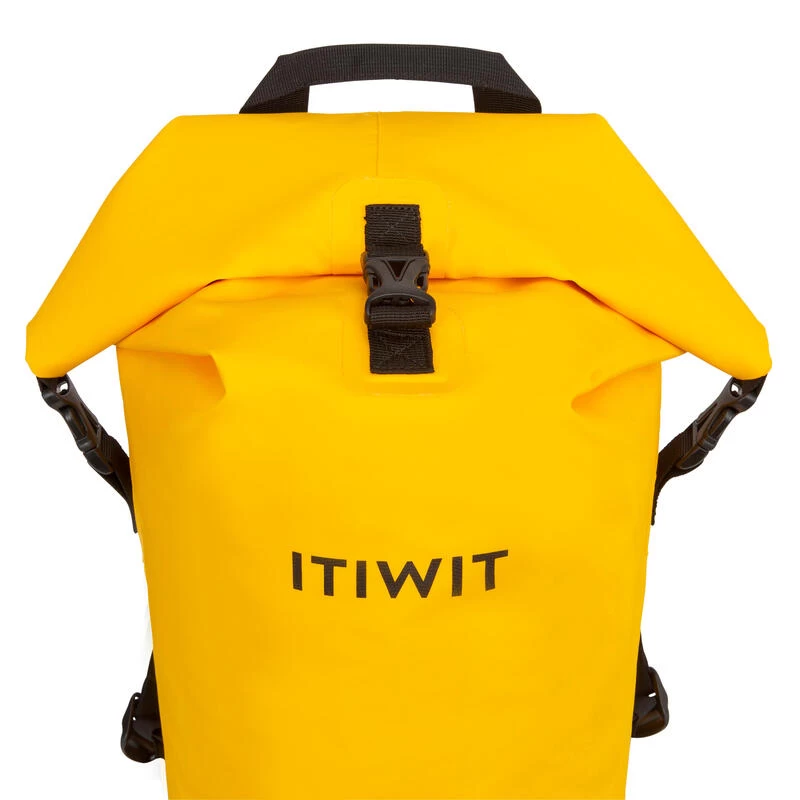 Sac étanche IPX6 30L Jaune 7 Sac étanche IPX6 30L Jaune – Image 7