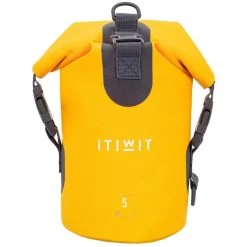 SAC POLOCHON ÉTANCHE 5L JAUNE 12 SAC POLOCHON ÉTANCHE 5L JAUNE -Board Zone Soldes sac polochon etanche 5l jaune 2