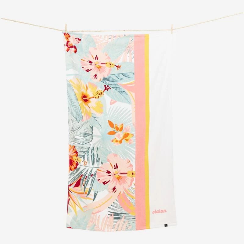 SERVIETTE L PRINT Vintage 145x85 Cm 2 SERVIETTE L PRINT Vintage 145x85 Cm – Image 2
