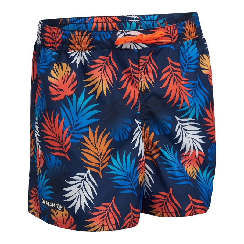 Short De Bain 100 Kid Bleu Rouge 1 Short De Bain 100 Kid Bleu Rouge