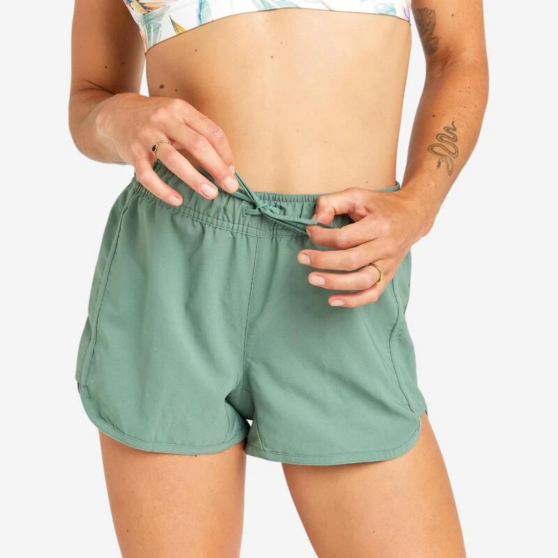 Short De Bain Femme - Tini Kaki 1 Short De Bain Femme - Tini Kaki