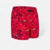 Short De Bain Garçon - 100 Happysurf Rouge