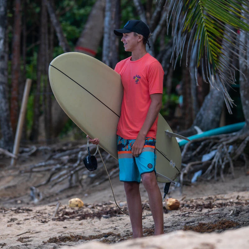 Short De Bain Garçon - 500 Memphis Vert 6 Short De Bain Garçon - 500 Memphis Vert – Image 6