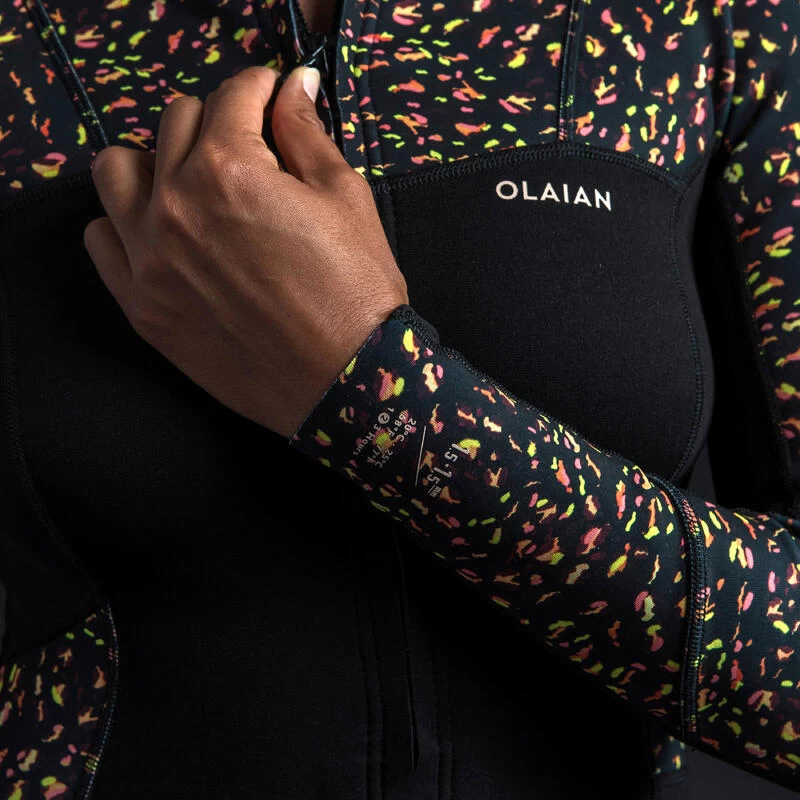 Shorty Culotte Manches Longues Front Zip LEO 7 Shorty Culotte Manches Longues Front Zip LEO – Image 7