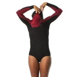 Shorty Manches Longues Femme Expert Néoprène Mousse 1.5 Mm Extra Souple Sans Zip -Board Zone Soldes shorty manches longues femme expert neoprene mousse 15 mm extra souple sans zip 9