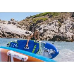 Stand Up Paddle Gonflable AllRound Amerigo Dropstitch TTS 315x84x15cm 10'4x33x6" -Board Zone Soldes stand up paddle gonflable allround amerigo dropstitch tts 315x84x15cm 104x33x6 6