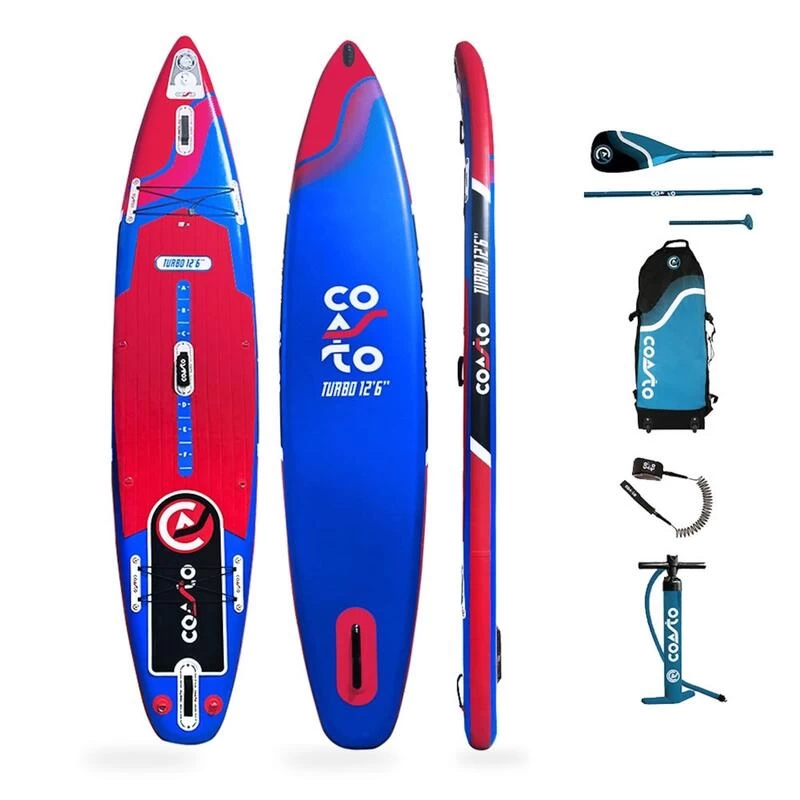 Stand Up Paddle Gonflable Cruising Turbo Dropstitch TTS 381x76x15cm 12'6x30x6" 1 Stand Up Paddle Gonflable Cruising Turbo Dropstitch TTS 381x76x15cm 12'6x30x6"