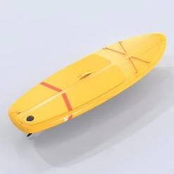 STAND UP PADDLE GONFLABLE DEBUTANT COMPACT S BLANC - JAUNE -Board Zone Soldes stand up paddle gonflable debutant compact s blanc jaune 3