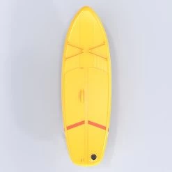 STAND UP PADDLE GONFLABLE DEBUTANT COMPACT S BLANC - JAUNE -Board Zone Soldes stand up paddle gonflable debutant compact s blanc jaune 6