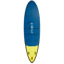 STAND UP PADDLE GONFLABLE LONGBOARD DE SURF 500 10' 140L BLEU -Board Zone Soldes stand up paddle gonflable longboard de surf 500 10 140l bleu 2
