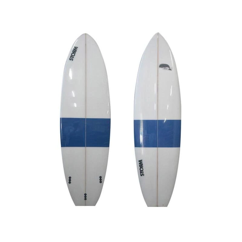STORM Surfboard - Mini Malibu - 6'8 - Beluga D1 1 STORM Surfboard - Mini Malibu - 6'8 - Beluga D1