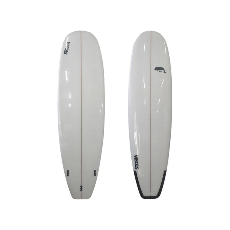 STORM Surfboard - Mini Malibu - 7'6 - Beluga D13 1 STORM Surfboard - Mini Malibu - 7'6 - Beluga D13