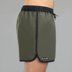 Surf Boardshort Court 100 MOMO KAKI 8 Surf Boardshort Court 100 MOMO KAKI -Board Zone Soldes surf boardshort court 100 momo kaki 2