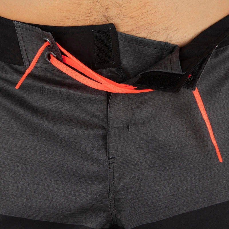 Surf Boardshort Court 500 Summer Black 2 Surf Boardshort Court 500 Summer Black – Image 2