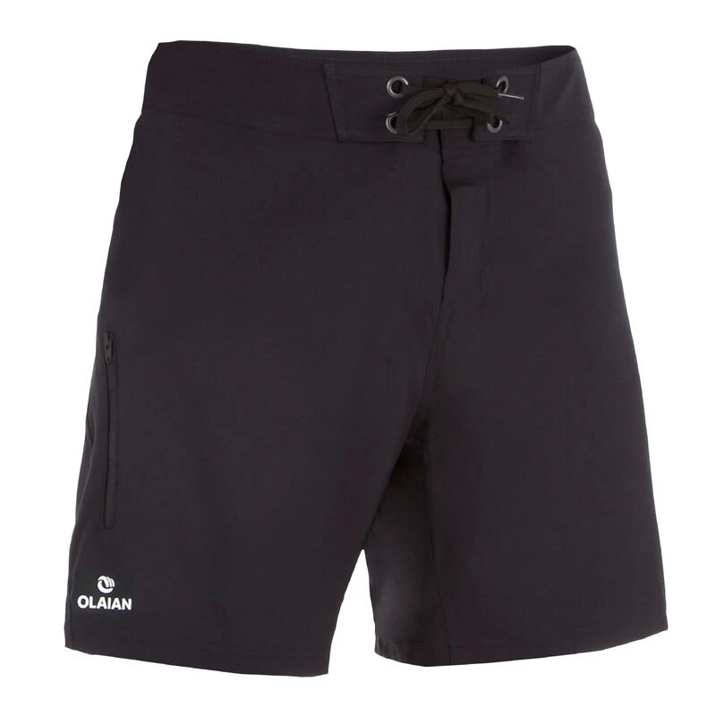 Surf Boardshort Court 500 Uni Full Black 1 Surf Boardshort Court 500 Uni Full Black