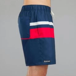 Surf Boardshort Standard 100POPSTRP BLUE -Board Zone Soldes surf boardshort standard 100popstrp blue 2