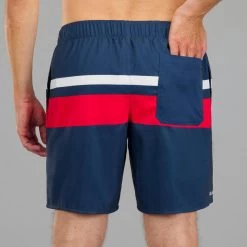 Surf Boardshort Standard 100POPSTRP BLUE -Board Zone Soldes surf boardshort standard 100popstrp blue 3