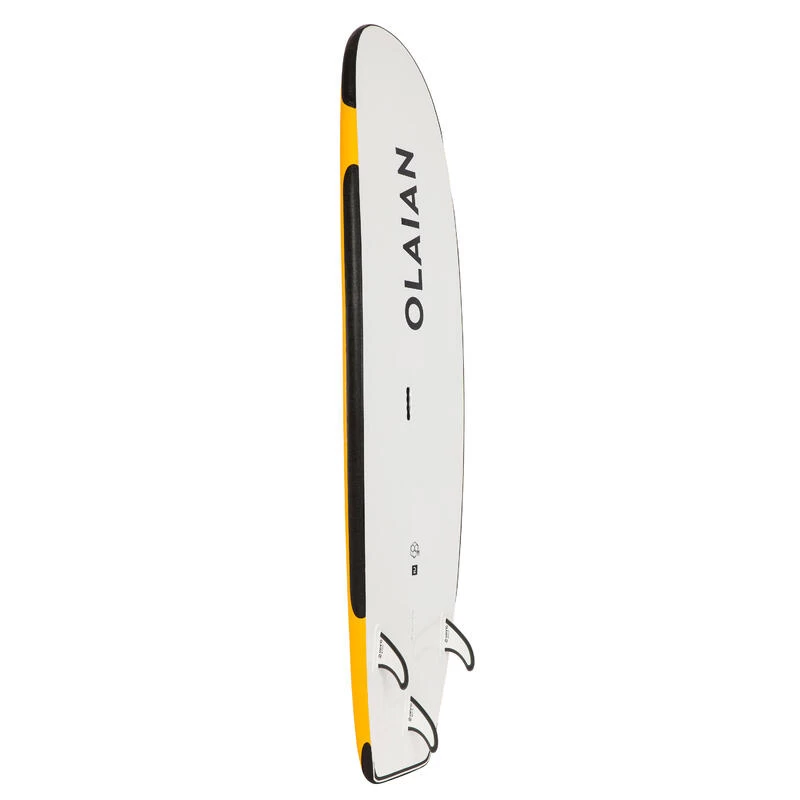 SURF MOUSSE 100 Renforcé 7'5" 84 L + Leash 6 SURF MOUSSE 100 Renforcé 7'5" 84 L + Leash – Image 6