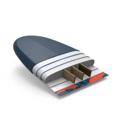 SURF MOUSSE 500 8'6". Livrée Avec 1 Leash Et 3 Ailerons. -Board Zone Soldes surf mousse 500 86 livree avec 1 leash et 3 ailerons 2