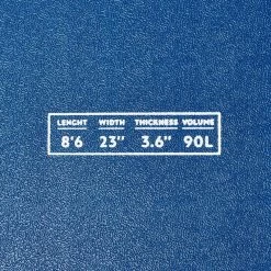 SURF MOUSSE 500 8'6". Livrée Avec 1 Leash Et 3 Ailerons. -Board Zone Soldes surf mousse 500 86 livree avec 1 leash et 3 ailerons 8