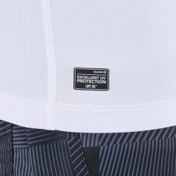 Tee Shirt Anti UV Surf Top 100 Manches Longues Homme Blanc -Board Zone Soldes tee shirt anti uv surf top 100 manches longues homme blanc 4