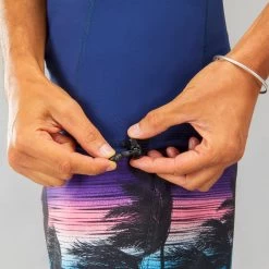 Tee Shirt Anti Uv Surf Top 500 Manches Courtes Homme Bleu -Board Zone Soldes tee shirt anti uv surf top 500 manches courtes homme bleu 5