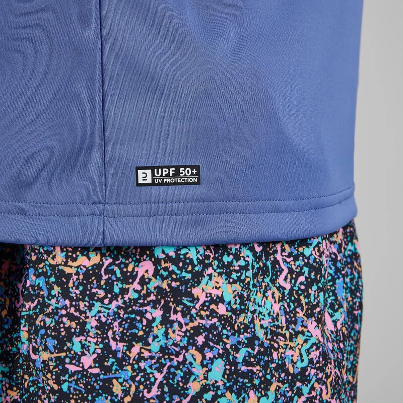 WATER TEE SHIRT Top Anti UV Surf Manches Longues Homme Blue 3 WATER TEE SHIRT Top Anti UV Surf Manches Longues Homme Blue – Image 3